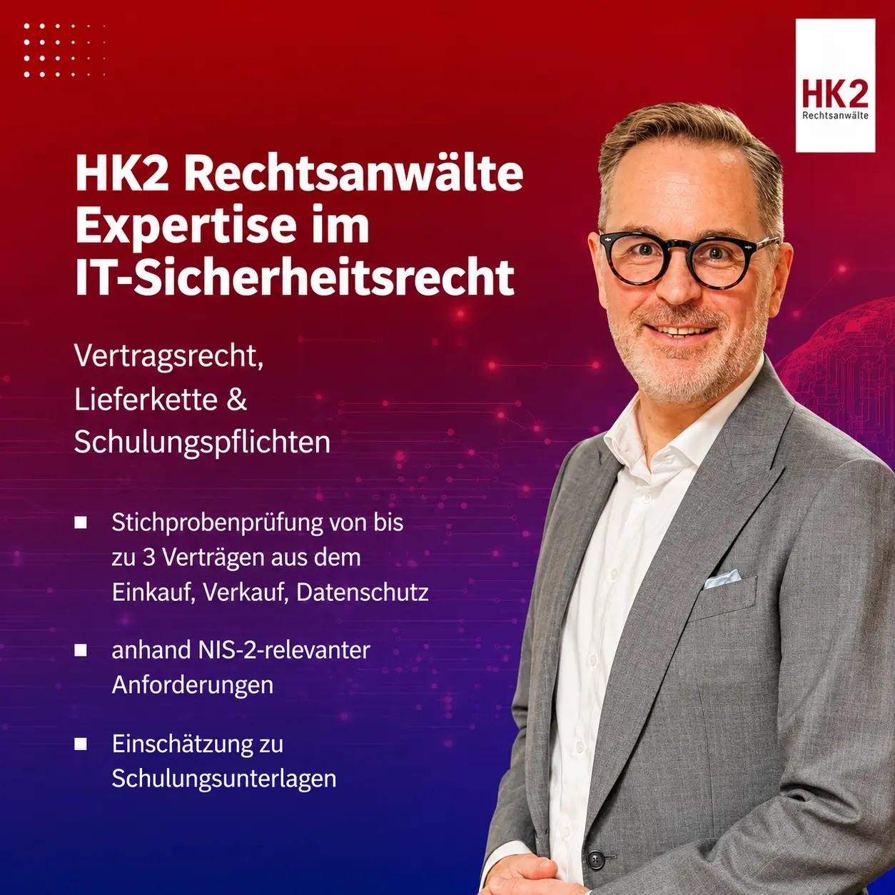 Bochum 2026 ENTRYZERO x NIS-2 x HK2 Rechtsanwälte